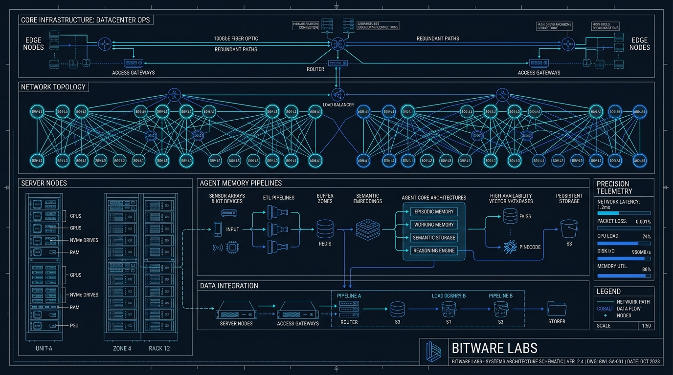 HippoRAG knowledge graph virtual memory paging and agent core architecture.